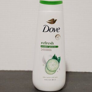 Dove Refresh Body Wash Cucumber & Green Tea 24hr Lotion-Soft Skin - 20 fl oz